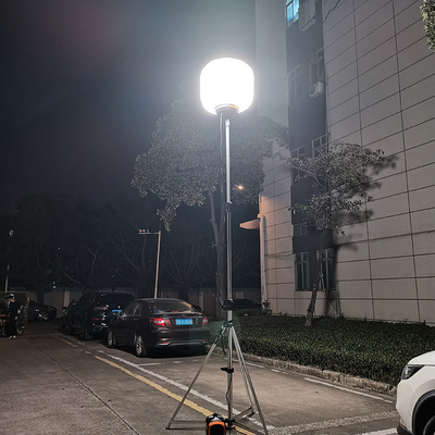 Putih Emitting Warna LED Lampu balon untuk pencahayaan acara Portable Waterproof Tower