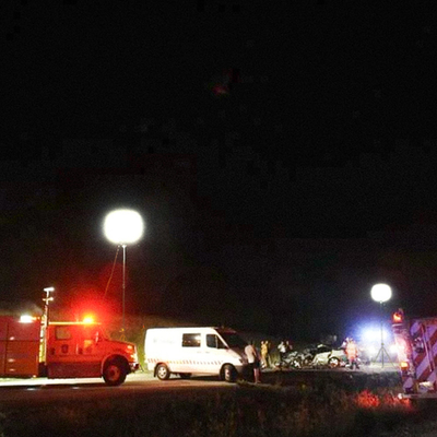 Pencahayaan Darurat Led Balon 1000W Menara Lampu Stadion Untuk Area Lapangan Olahraga