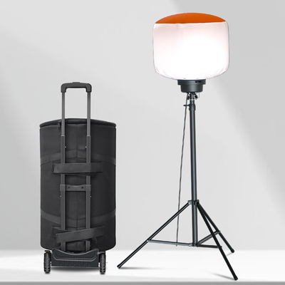 Acara Menara Lampu Teleskopik 500W LED Balon Menara Lampu Seluler Untuk Acara Besar