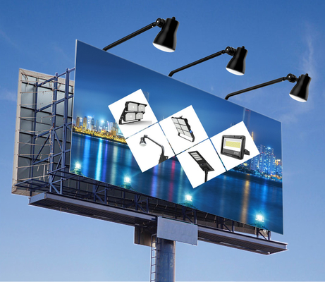 36W 360 Rotasi Vertikal Outdoor Led Advertising Billboard untuk Pameran Pasar 5-