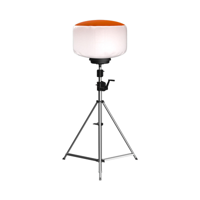 600W Putih Emitting Warna Area Keamanan Trolley Pencahayaan Glare Free Balon Lampu Menara