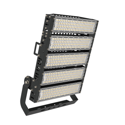 Die Cast Aluminium LED Stadium Lampu 1250W Led Sports Lampu Banjir Untuk Lapangan Softball
