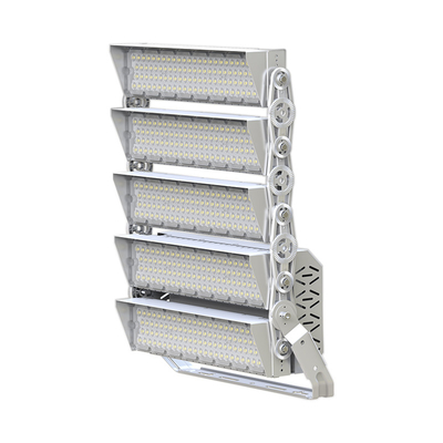 Lampu Banjir Led Windproof 1200W 400w Lampu Stadion Olahraga Untuk Tempat Parkir