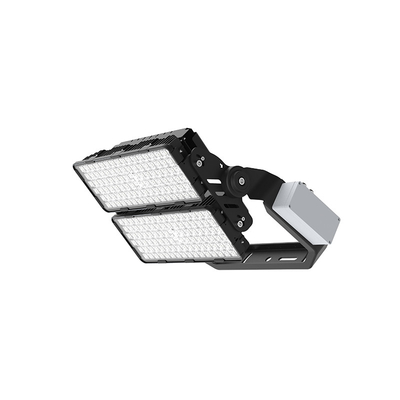 Dimming 500W LED High Mast Light 277V Sports Flood Lights Untuk Taman Square