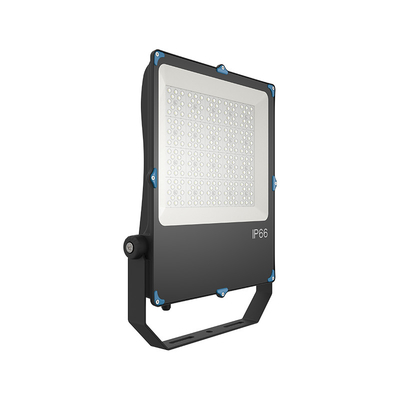 Compact 200W Outdoor LED Lampu Banjir Profil Ringan Led Stadium Pencahayaan Untuk Kereta Api