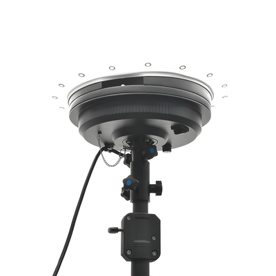 Manual Lift Hand Crank Tripod Light Tower 320W Lampu Balon Luar Ruang Untuk Iklan