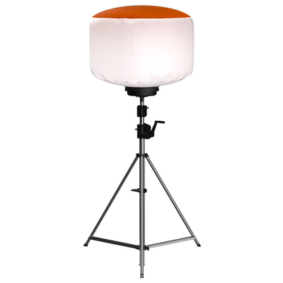 160000lm Movable Lighting Tower 1000W Lampu Balon Luar Ruang Untuk Pemotretan Film