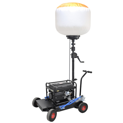 Omni Illumination LED Lampu balon 500W Generator dengan cahaya untuk konstruksi sementara