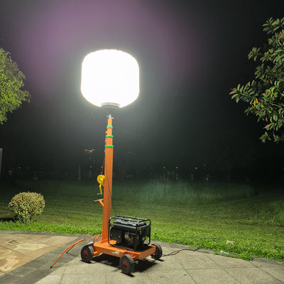 Outdoor Working Led Party Balloons Light 3.8m 800Watt Lampu Menara Industri