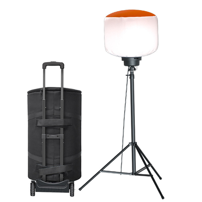 Acara Menara Lampu Teleskopik 500W LED Balon Menara Lampu Seluler Untuk Acara Besar