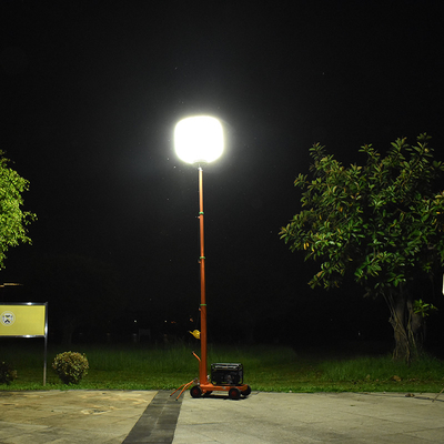 Paten Desain Lampu Kerja 600W LED Balon Light Tower Untuk Lokasi Pertambangan