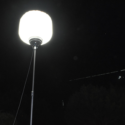 Lampu Kerja Portabel Serbaguna 700Watt Balon LED Menara Lampu Untuk Pemeliharaan Jalan