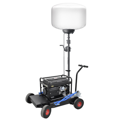 1200Watt LED Lampu Balon Menara Tripod Lampu Kerja Luar Untuk Kontraktor