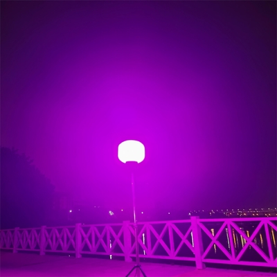 IP65 Waterproof Light Tower 60W RGB Led Balon Untuk Dekorasi Pernikahan Camping