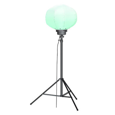 Trolley Cart Balloon Light Tower 150W RGB LED Light Tower Untuk Kegiatan Luar Ruangan