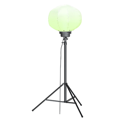 Trolley Cart Balloon Light Tower 150W RGB LED Light Tower Untuk Kegiatan Luar Ruangan