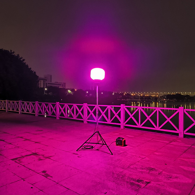 4500lm 7800lm Tripod Lampu Kerja 60W Balon Light Tower Untuk Acara