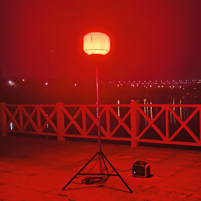 4500lm 7800lm Tripod Lampu Kerja 60W Balon Light Tower Untuk Acara