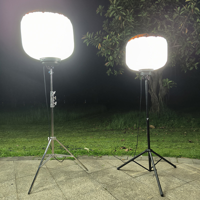 Cahaya Led Cerah Lampu Kerja 200W LED Balon Menara Cahaya Luar Ruang Untuk Pencahayaan