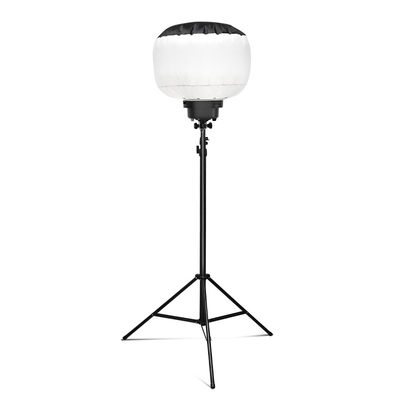 Manual Angkat 2,05m LED balon lampu Tripod