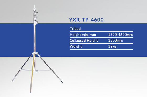 4.6m Balon LED Light Tripod Manual Lifting LED work light tripod stand
