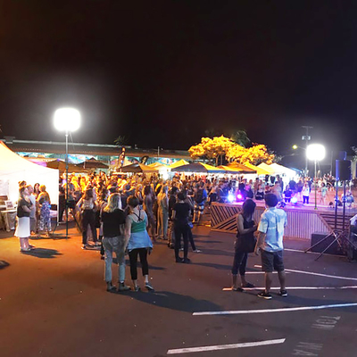 LED Lampu Balon Perlengkapan 100W Menara Lampu Luar Ruang Untuk Pernikahan Pesta Camping