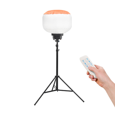 320W High Brightness Balloon Light Tower Ringan Mudah Cepat Setup Untuk Camping