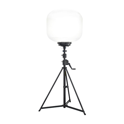 Menara lampu balon portabel 500W 160lm / W Kecerahan tinggi untuk pekerjaan sementara