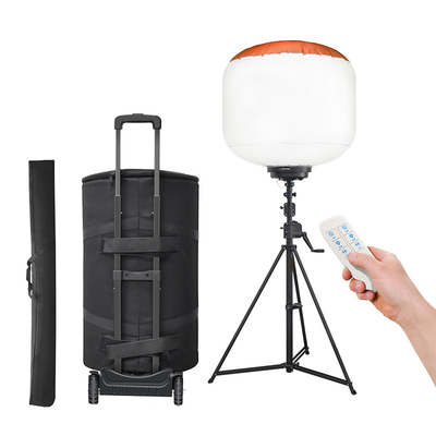 Quick Setup Balon Light Tower 1000W Untuk Situs Konstruksi Pekerjaan Jalan Situs Pertambangan