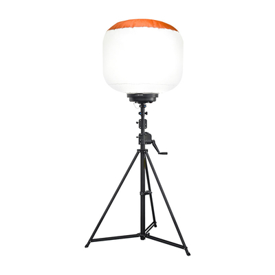 Portable Movable 800W Balloon Light Tower High Brightness Untuk Situs Konstruksi Pekerjaan Jalan Cahaya Kerja Sementara