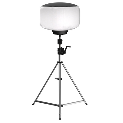 Menara Lampu Balon Portable 600W Pencahayaan 360 derajat Untuk Pesta Luar Ruangan Acara Pameran Camping