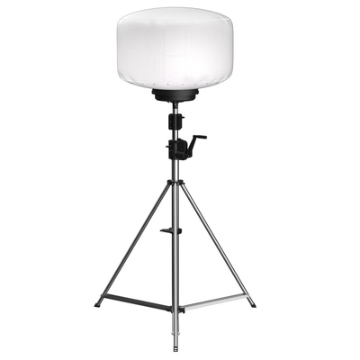 Menara Lampu Balon Portable 600W Pencahayaan 360 derajat Untuk Pesta Luar Ruangan Acara Pameran Camping
