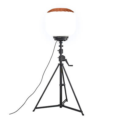 AC90-305V 96000 Lumens Menara Lampu Kerja LED pada Tripod 3,8m untuk Konstruksi Sementara
