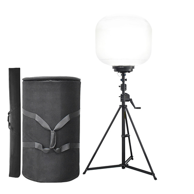 700W Led Balon Light Tower Inflatable Efisiensi Tinggi Untuk Pekerjaan Sementara Situs Pertambangan