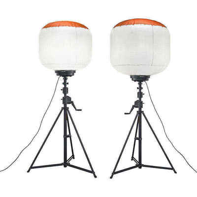 Pabrik Custom 36W Outdoor LED Flood Light Disposable Spotlight Adjustable Mast Height untuk Kamp Bantuan Bencana