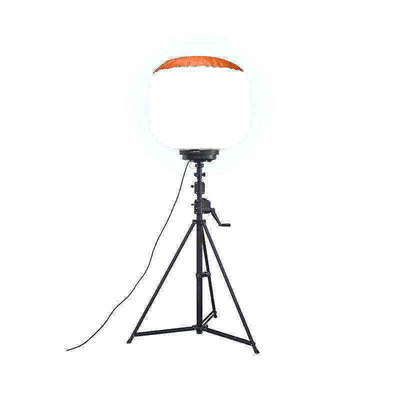 Menara Lampu Balon LED Portabel 800W 128000lm IP65 Penerangan 360°