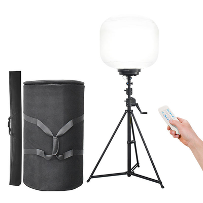 Menara Penerangan Balon LED 500W IP65 96000LM untuk Penyelamatan Darurat