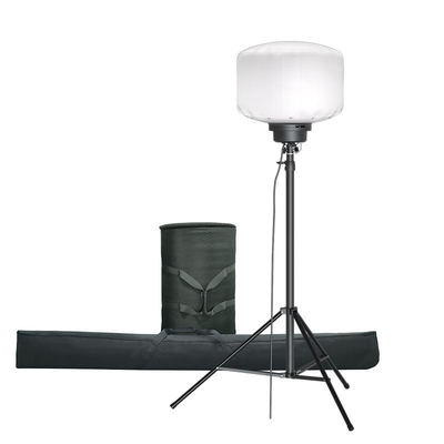 Lampu Balon LED Portabel 320W IP65 yang Dapat Diredupkan untuk Konstruksi Luar Ruangan