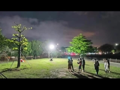 Film Lampu Balon LED 500W Lampu Seluler Untuk Konstruksi Teknik